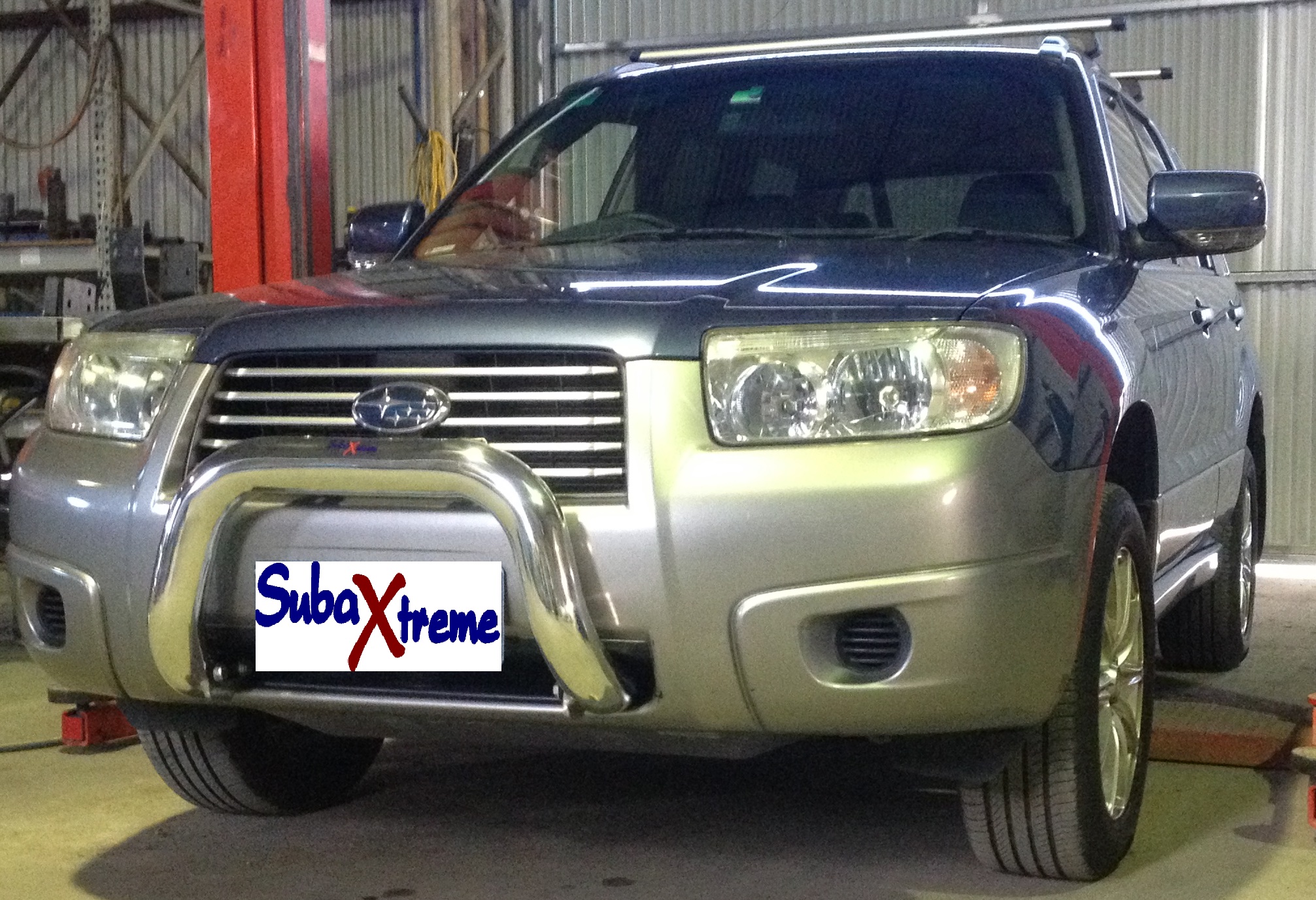 2006 subaru on sale forester bull bar