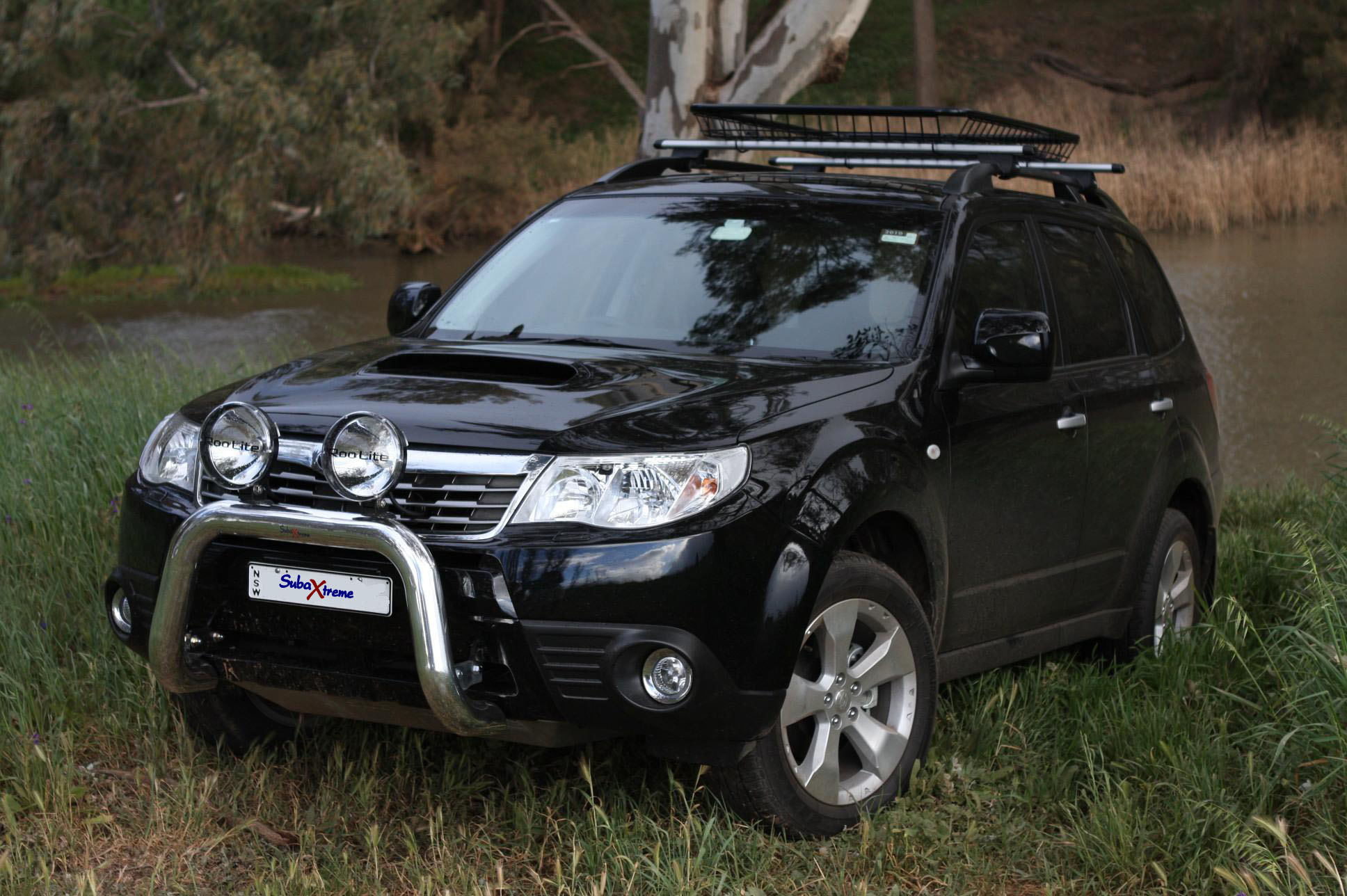 Forester SH 09 12 Nudge bar SubaXtreme