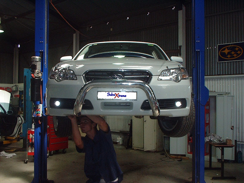 Subaru legacy on sale bull bar