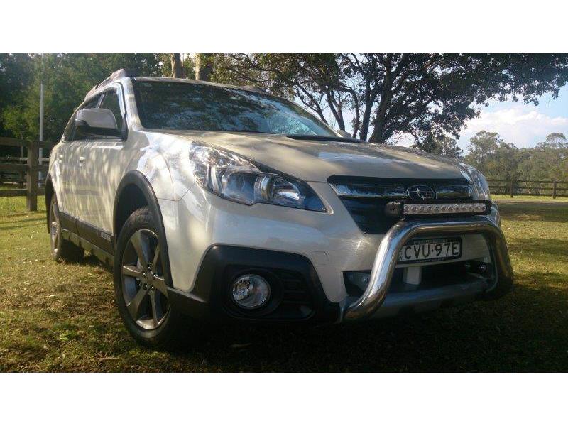 Subaru outback nudge bar for sale deals